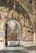 ANDREA DA FIRENZE Frescoes on the central wall oil painting picture wholesale